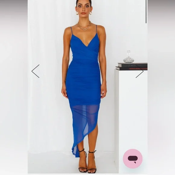Hello Molly Blue Star moment midi dress - Picture 1 of 4
